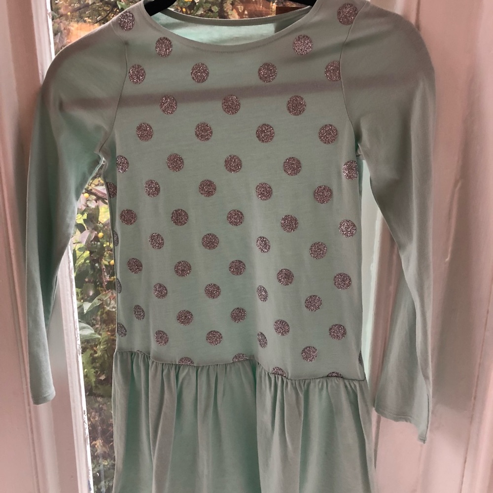 Girls Lands End 7/8 Dress